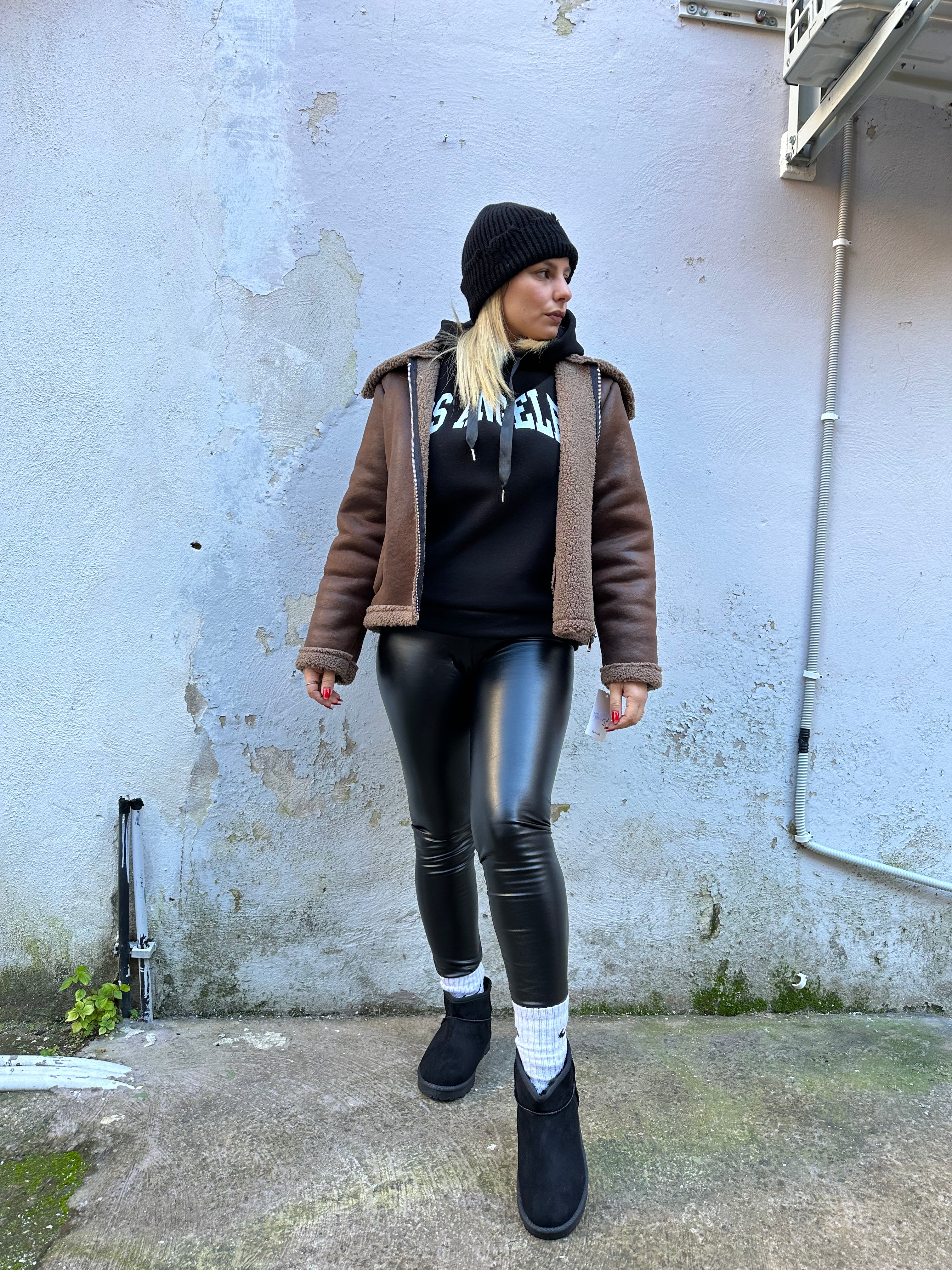 Leggins BASIC SIMILPELLE